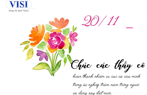 VISI - Chúc mừng Ngày Nhà Giáo Việt Nam 20/11